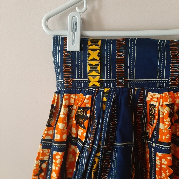 African print mini skirt - Picture 3 of 4
